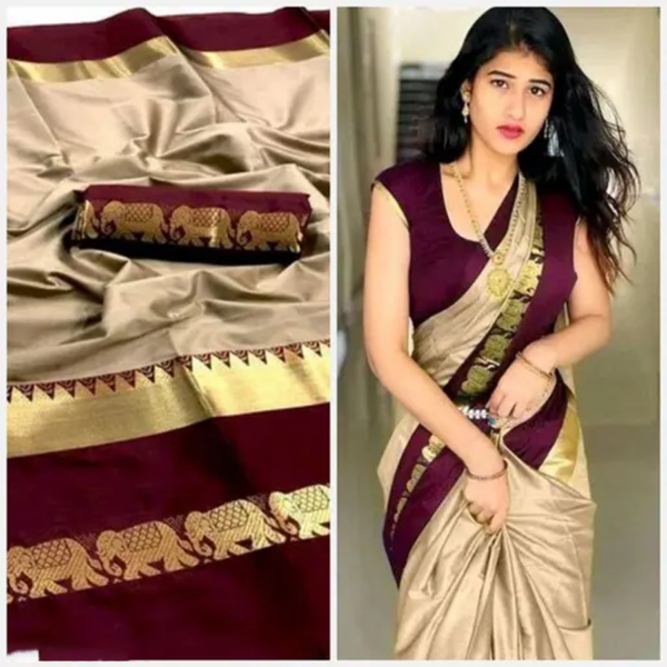 Cotton Silk Saree
