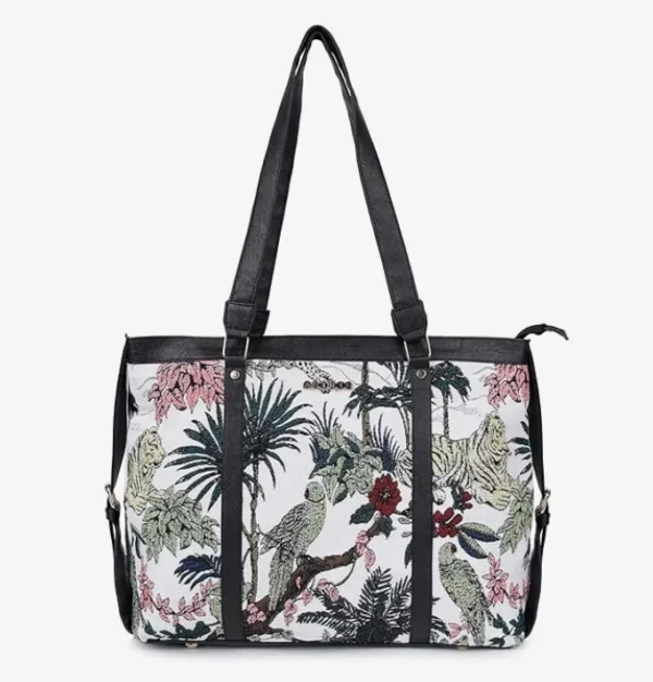 ASTRID Spacious Travel Bag With Zipper Closure And Dual Handle